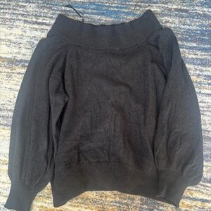 Off the shoulder sweater